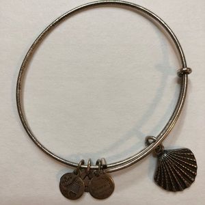 Silver Shell Alex and Ani Bracelet